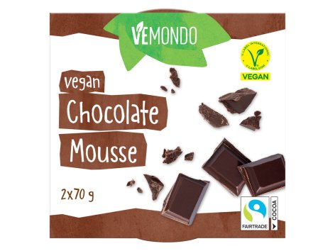 Mousse di cioccolato vegana