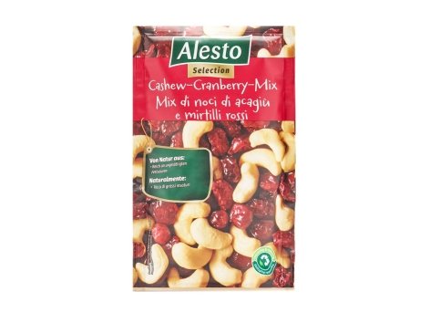 Mix di noci di acagiù e mirtilli rossi