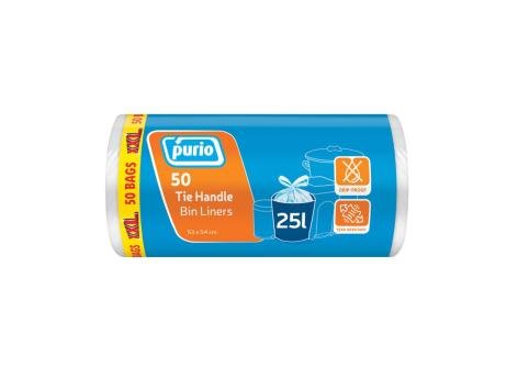 Sacchetti per rifiuti con maniglie, 50 pezzi