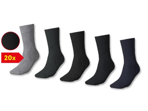 Calze da uomo, 20 paia