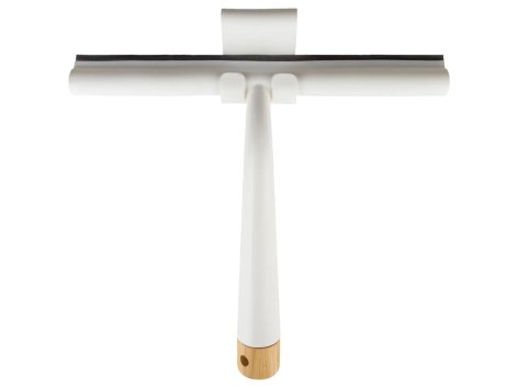 Tergivetri per doccia, organizer, contenitore per cotton fioc o dispenser per sapone in bambù