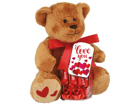 Pupazzo con cioccolatini