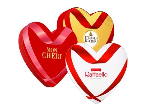 Ferrero Rocher, Raffaello o Mon Chéri