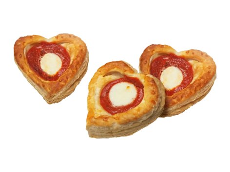 Pizzette a cuore