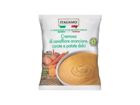 Italiamo Cremosa di cavolfiore arancione, carote e patate dolci