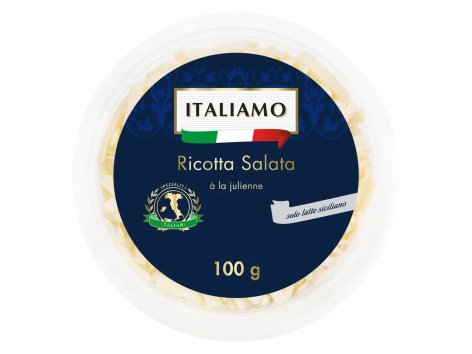Ricotta salata à la julienne