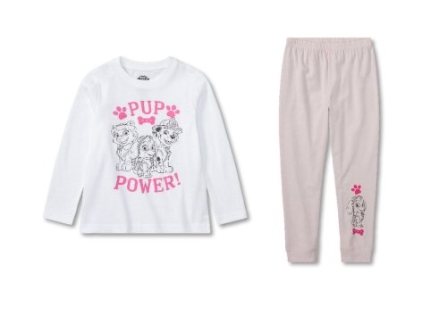 Pigiama da bambina "Paw Patrol, Peppa Pig, Minnie Mouse"