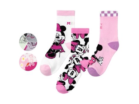 Calzini da bambina "Paw Patrol, Peppa Pig, Minnie Mouse"