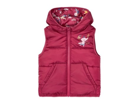 Gilet imbottito da bambina