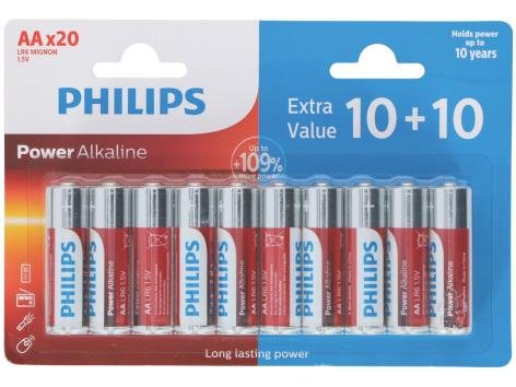 Batterie stilo, 20 pezzi