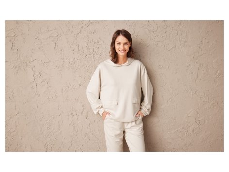 Felpa con cappuccio da donna