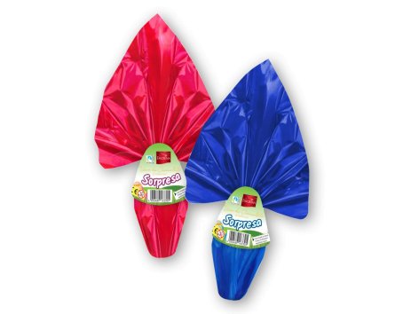 Ovetto di cioccolato al latte con sorpresa