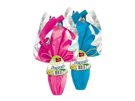 Ovetto di cioccolato al latte con sorpresa