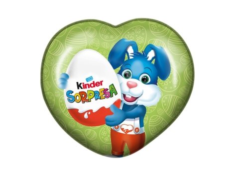 Figura cava di cioccolato a forma di cuore