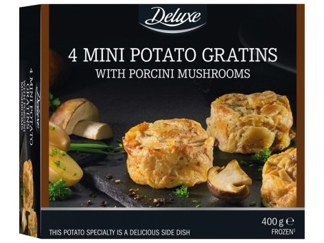 Sformati di patate con porcini