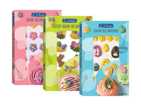 Decorazioni pasquali di zucchero