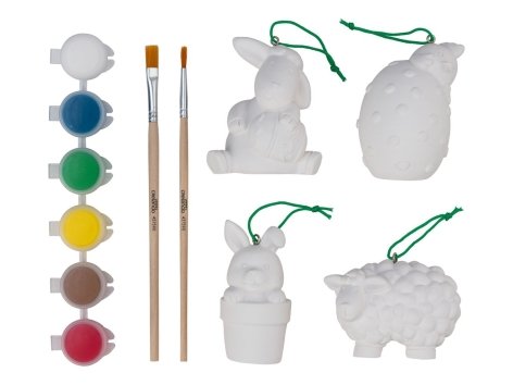 Decorazioni pasquali da dipingere