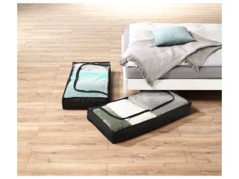 Organizer pensile, contenitore sottoletto o copriabiti