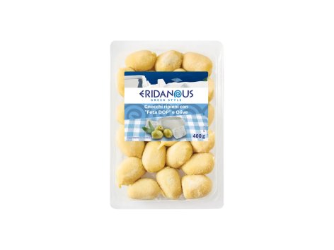 Gnocchi ripieni di feta e olive