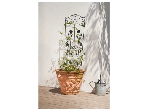 Spalliera in metallo per rampicanti