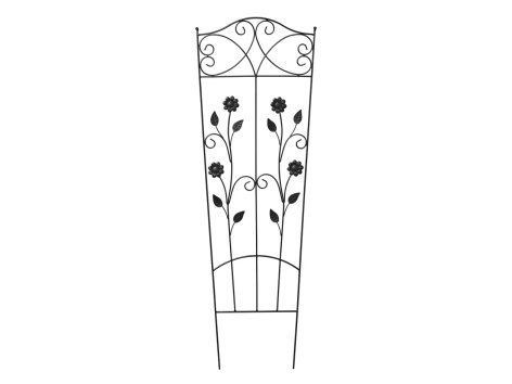 Spalliera in metallo per rampicanti