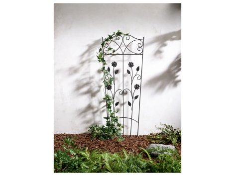 Spalliera in metallo per rampicanti