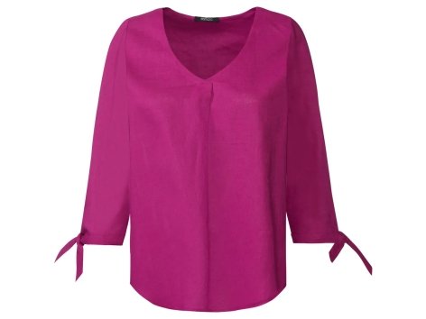 Camicetta in canapa da donna