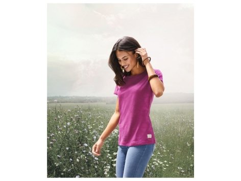 T-Shirt in canapa da donna