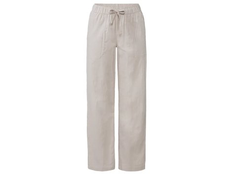 Pantaloni in canapa da donna