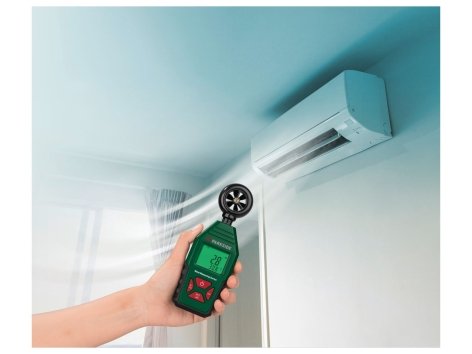 Fonometro, igrometro/termometro o anemometro