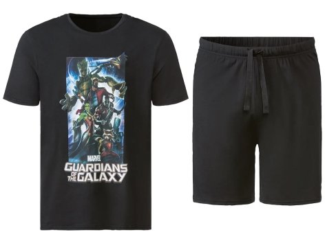 Pigiama corto da uomo "Spiderman, Avengers"