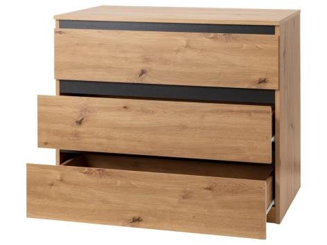 Mobiletto con 3 cassetti