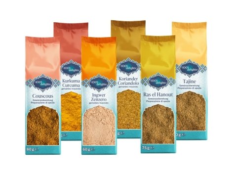 Spezie in stile orientale