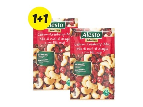 Misto anacardi e mirtilli rossi