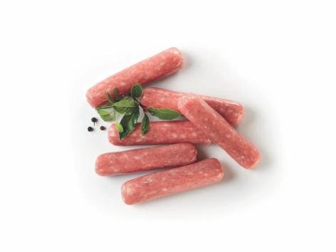 Salsicce di pollo e tacchino senza pelle