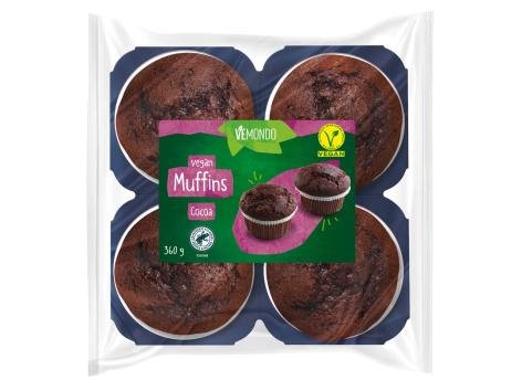 Muffin vegani al cioccolato