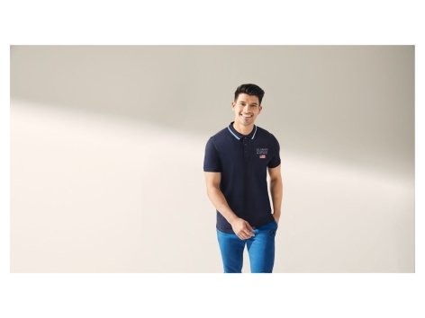 Polo slim fit da uomo