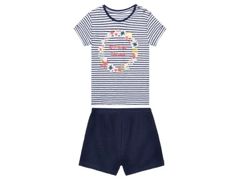 Pigiama corto da bambina