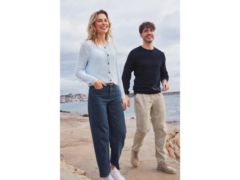 Jeans a zampa da donna