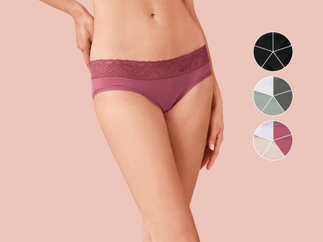 Culottes da donna con pizzo