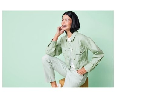 Giubbino in jeans da donna