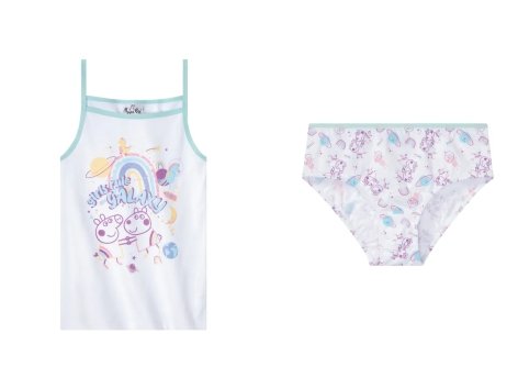 Coordinato intimo da bambini “Paw Patrol, Peppa Pig, Barbie, Transformers, Jurassic World”