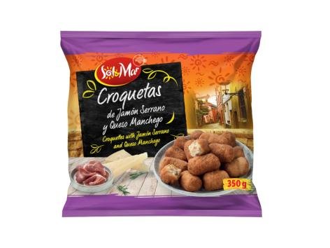 Crocchette con Jamón Serrano e formaggio Manchego