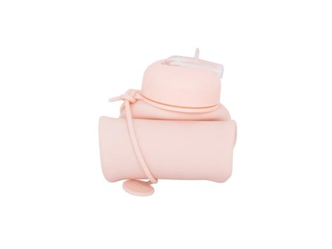 Borraccia o borraccia pieghevole in silicone, 600 ml