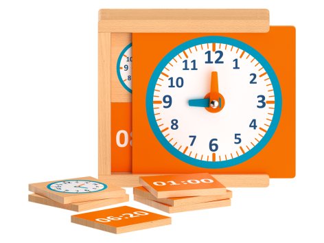 Gioco didattico in legno "Memo, calcolo, lettere, orologio o tangram"