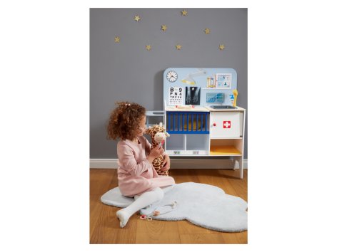 Veterinario e clinica 2 in 1 in legno