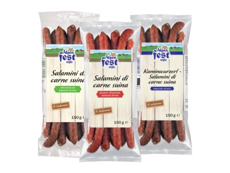 Salamini di carne suina