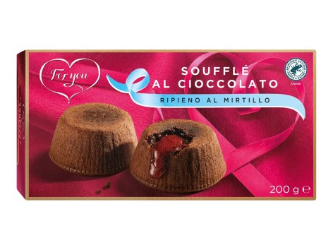 Soufflé al mirtillo