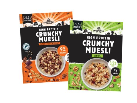 Muesli croccante proteico