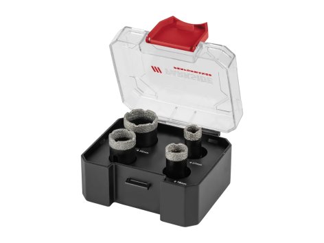 Set frese a tazza diamantate